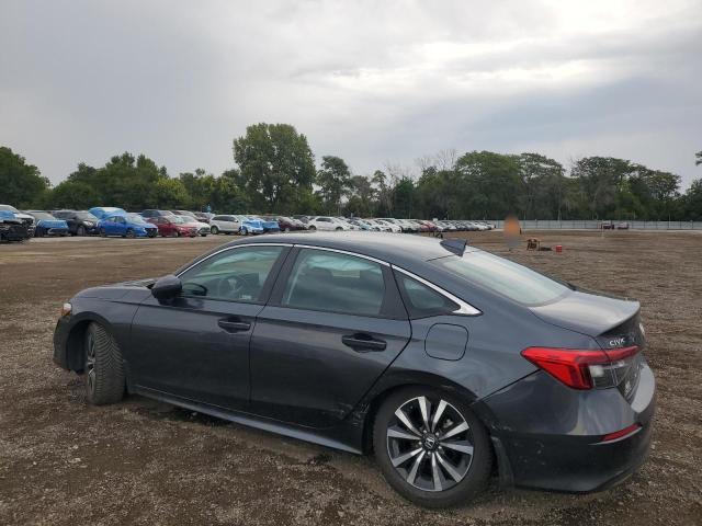 2HGFE1F70PH324000 - 2023 HONDA CIVIC EX GRAY photo 2