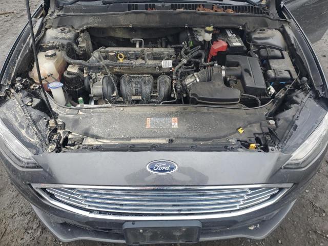 3FA6P0H78JR146189 - 2018 FORD FUSION SE GRAY photo 11