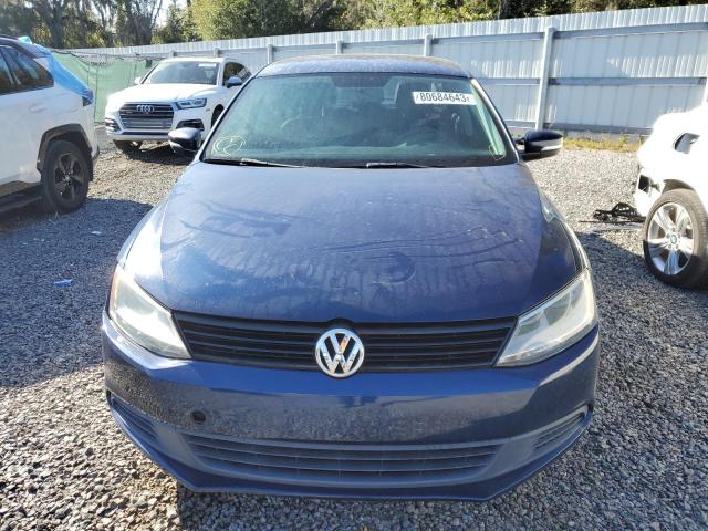 3VWDP7AJ0CM339028 - 2012 VOLKSWAGEN JETTA SE BLUE photo 5