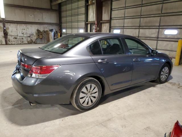 1HGCP2F31CA244861 - 2012 HONDA ACCORD LX GRAY photo 3