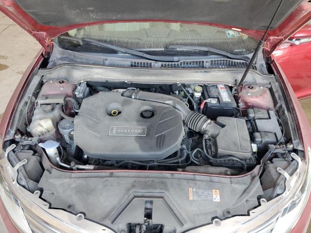 3LN6L2G91FR616179 - 2015 LINCOLN MKZ RED photo 11