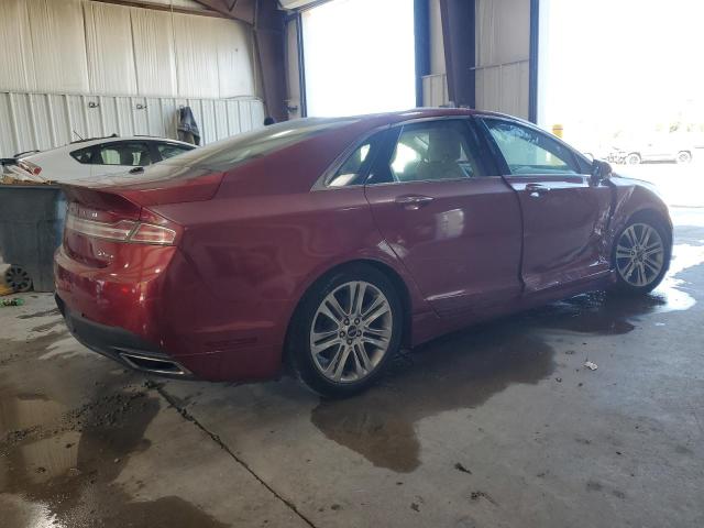 3LN6L2G91FR616179 - 2015 LINCOLN MKZ RED photo 3