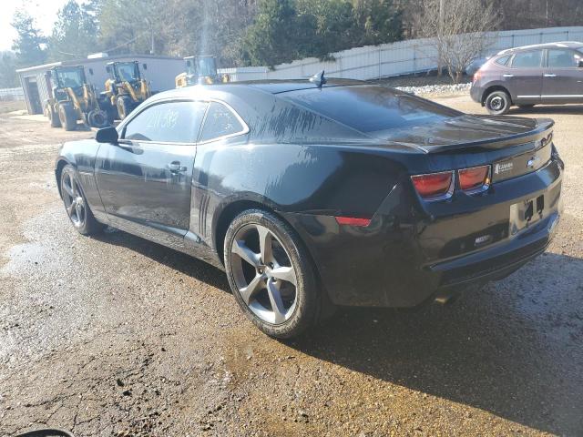 2G1FB1E3XD9106019 - 2013 CHEVROLET CAMARO LT BLACK photo 2