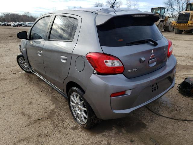 ML32A3HJ3LH011197 - 2020 MITSUBISHI MIRAGE ES GRAY photo 2