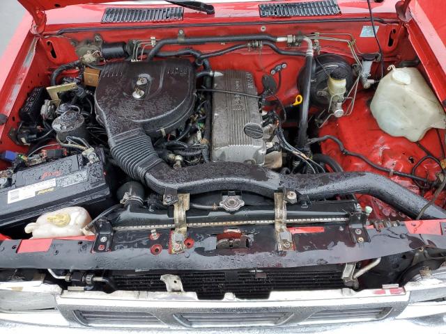 1N6SD16S3TC333255 - 1996 NISSAN TRUCK KING CAB SE RED photo 11