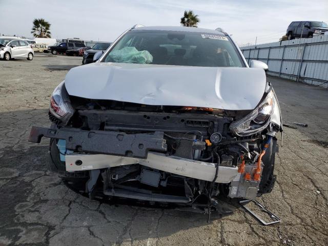 KNDCM3LD1K5218939 - 2019 KIA NIRO LX SILVER photo 5