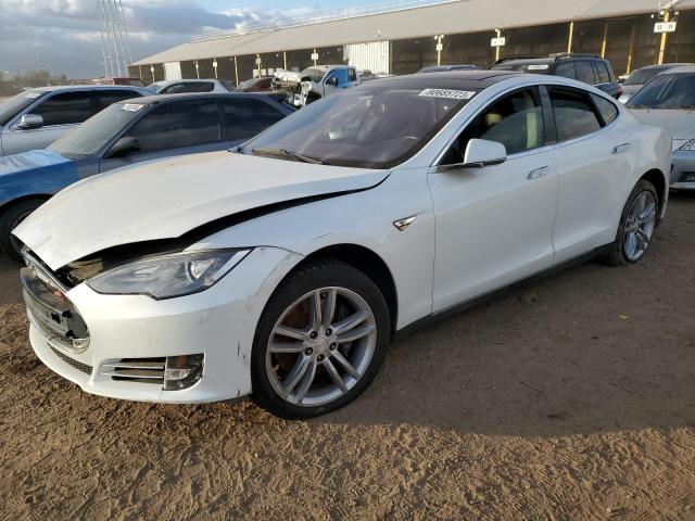 5YJSA1DNXDFP11441 - 2013 TESLA MODEL S Ağ foto 1