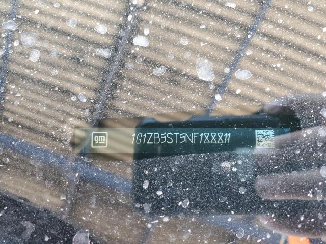 1G1ZB5ST5NF188811 - 2022 CHEVROLET MALIBU LS 白色 照片 12