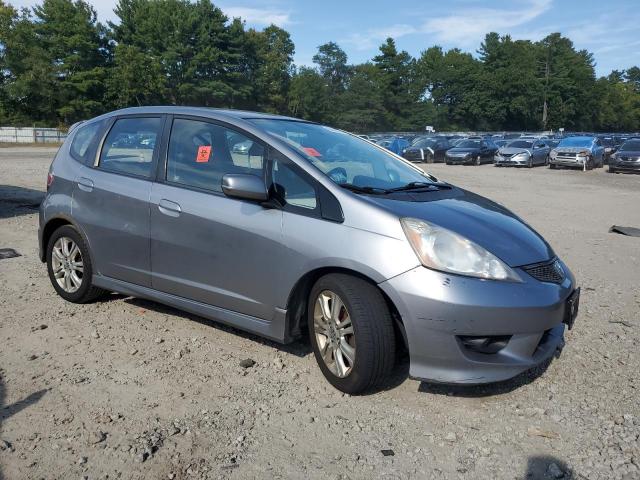 JHMGE88459S044937 - 2009 HONDA FIT SPORT SILVER photo 4