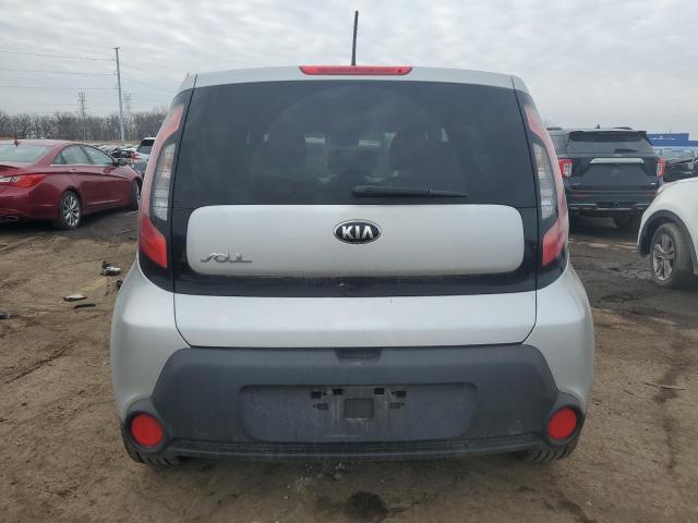 KNDJP3A54E7719312 - 2014 KIA SOUL + SILVER photo 6