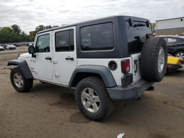 1C4HJWDG3EL208664 - 2014 JEEP WRANGLER UNLIMITED SPORT WHITE photo 2
