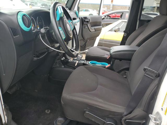 1C4HJWDG3EL208664 - 2014 JEEP WRANGLER UNLIMITED SPORT WHITE photo 7