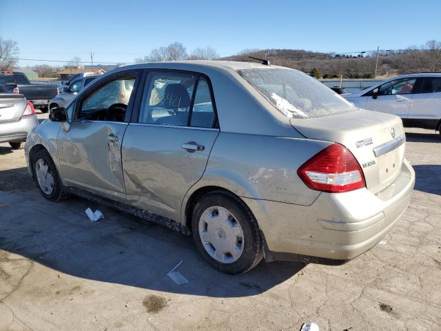 3N1BC11EX8L399243 - 2008 NISSAN VERSA S GOLD photo 2