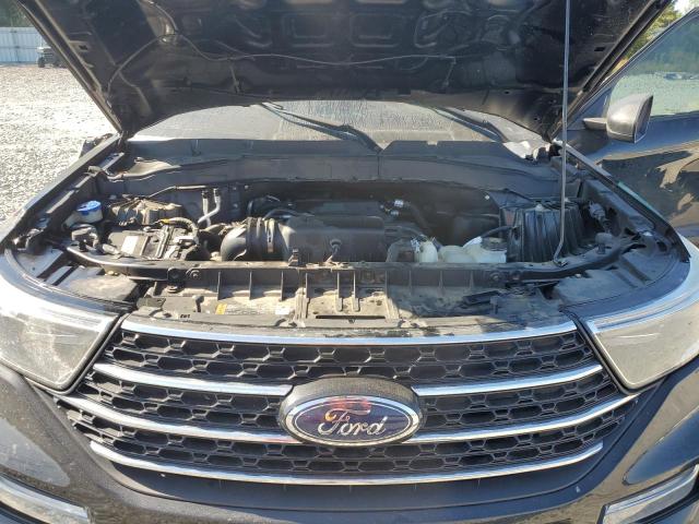 1FMSK7DH1LGD12623 - 2020 FORD EXPLORER XLT BLACK photo 12