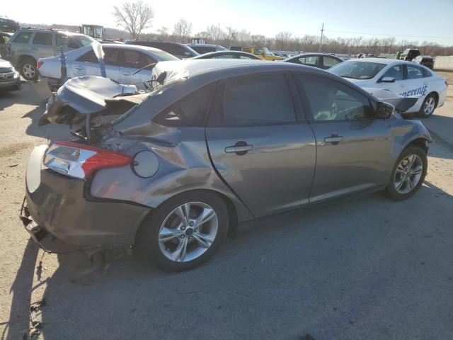 1FADP3F23EL374539 - 2014 FORD FOCUS SE GRAY photo 3