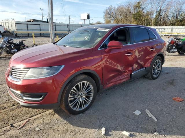 2LMTJ6LR8GBL50461 - 2016 LINCOLN MKX RESERVE MAROON photo 1