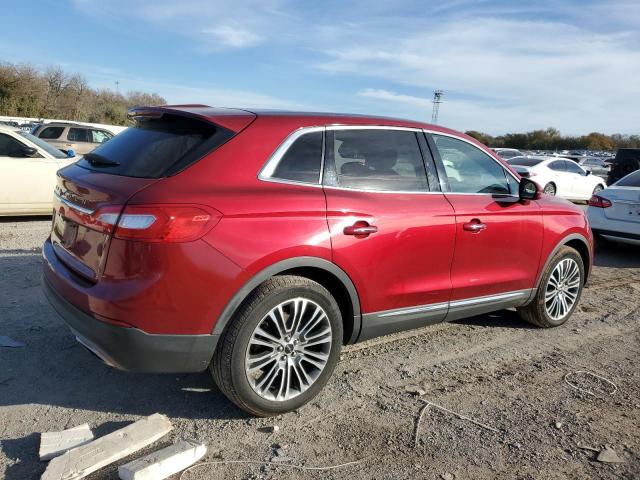 2LMTJ6LR8GBL50461 - 2016 LINCOLN MKX RESERVE MAROON photo 3