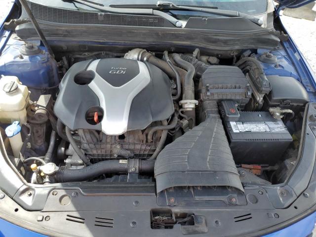 5XXGR4A60DG181202 - 2013 KIA OPTIMA SX BLUE photo 11