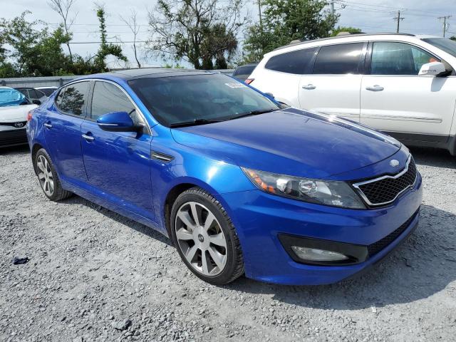 5XXGR4A60DG181202 - 2013 KIA OPTIMA SX BLUE photo 4