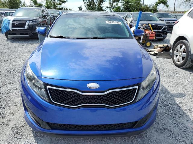 5XXGR4A60DG181202 - 2013 KIA OPTIMA SX BLUE photo 5