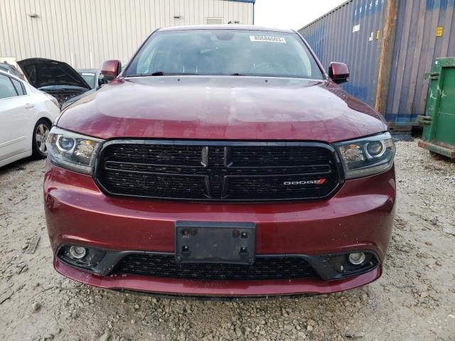 1C4RDJDG4HC850300 - 2017 DODGE DURANGO GT RED photo 5