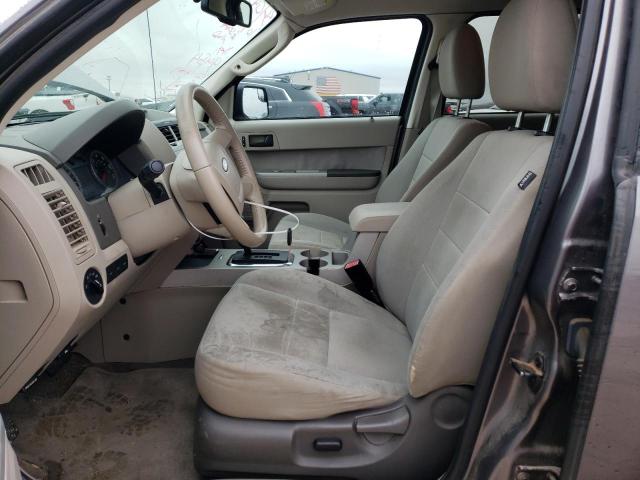 1FMCU9D73AKC89454 - 2010 FORD ESCAPE XLT GRAY photo 7