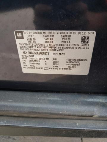 3GYFNCE30ES656273 - 2014 CADILLAC SRX PERFORMANCE COLLECTION Blau Foto 12