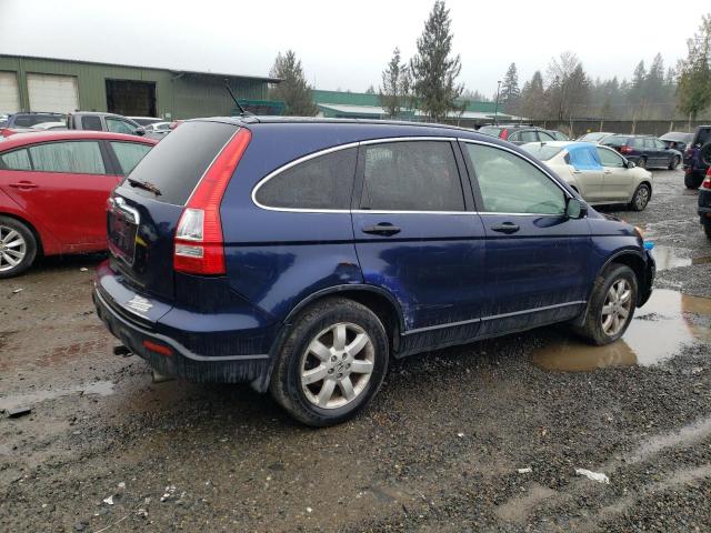 JHLRE48517C097091 - 2007 HONDA CR-V EX BLUE photo 3