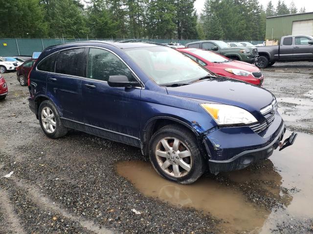 JHLRE48517C097091 - 2007 HONDA CR-V EX BLUE photo 4