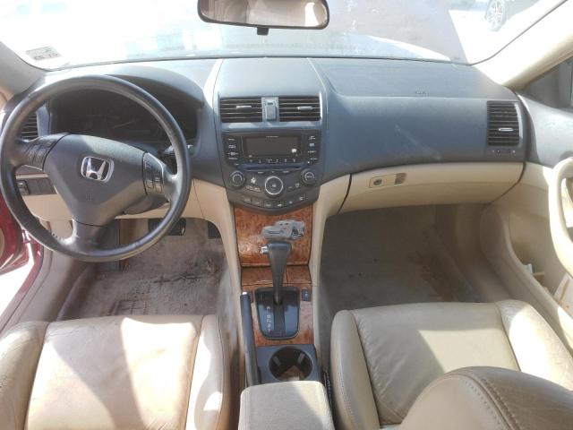 1HGCM72695A017250 - 2005 HONDA ACCORD EX RED photo 8