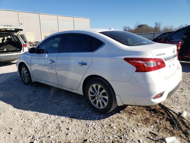 3N1AB7AP9HY350380 - 2017 NISSAN SENTRA S WHITE photo 2