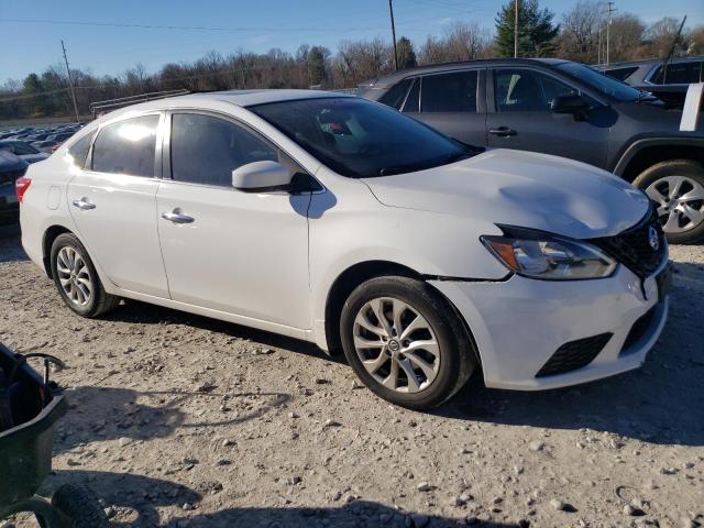 3N1AB7AP9HY350380 - 2017 NISSAN SENTRA S WHITE photo 4