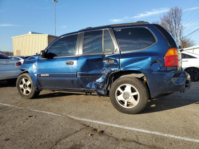 1GKDT13S222522314 - 2002 GMC ENVOY BLUE photo 2