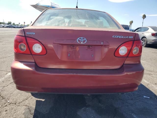 1NXBR32E55Z378433 - 2005 TOYOTA COROLLA CE 红色 照片 6