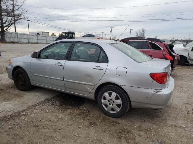 1NXBR32E08Z996408 - 2008 TOYOTA COROLLA CE SILVER photo 2