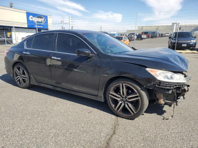 1HGCR2F53HA102742 - 2017 HONDA ACCORD SPORT BLACK photo 4