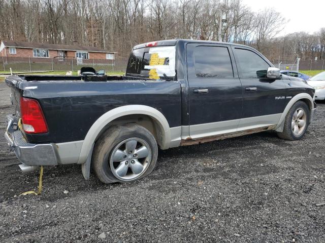 1D7RV1CT3AS117345 - 2010 DODGE RAM 1500 BLACK photo 3