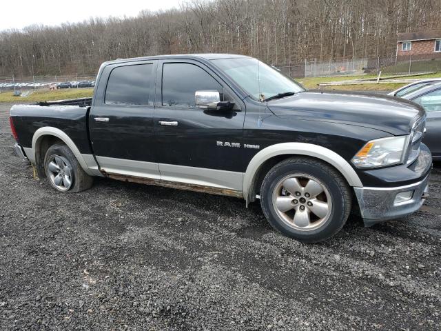 1D7RV1CT3AS117345 - 2010 DODGE RAM 1500 BLACK photo 4