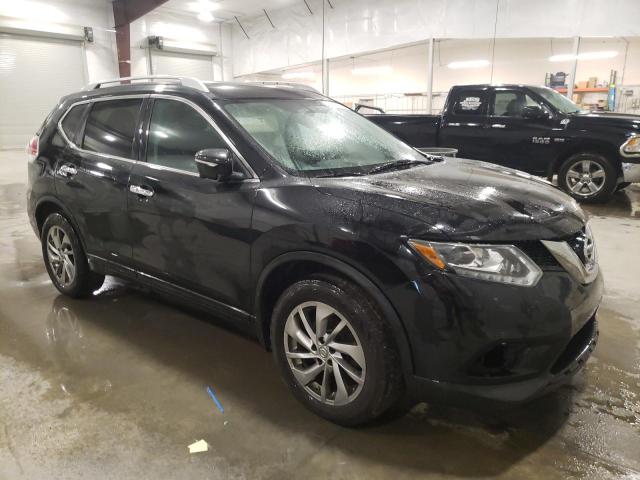 5N1AT2MV0FC821941 - 2015 NISSAN ROGUE S BLACK photo 4