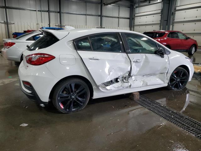 3G1BE6SM7JS617492 - 2018 CHEVROLET CRUZE LT WHITE photo 3