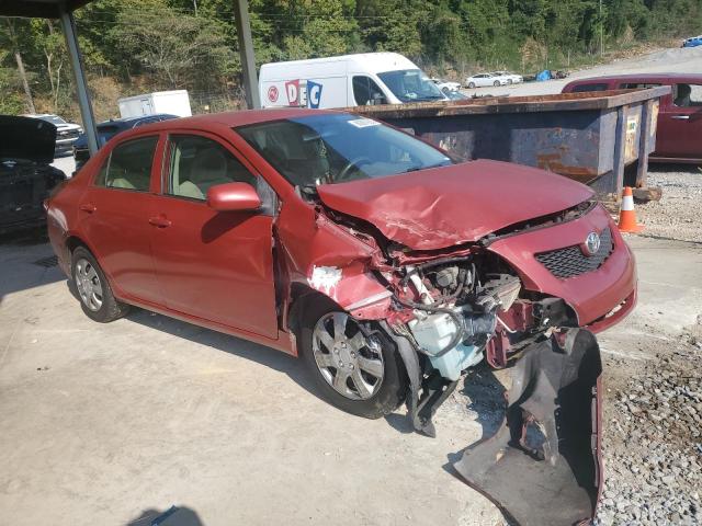 JTDBL40E399074623 - 2009 TOYOTA COROLLA BASE Rouge photo 4