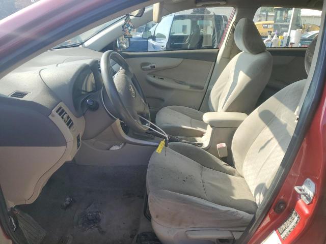 JTDBL40E399074623 - 2009 TOYOTA COROLLA BASE Rouge photo 7