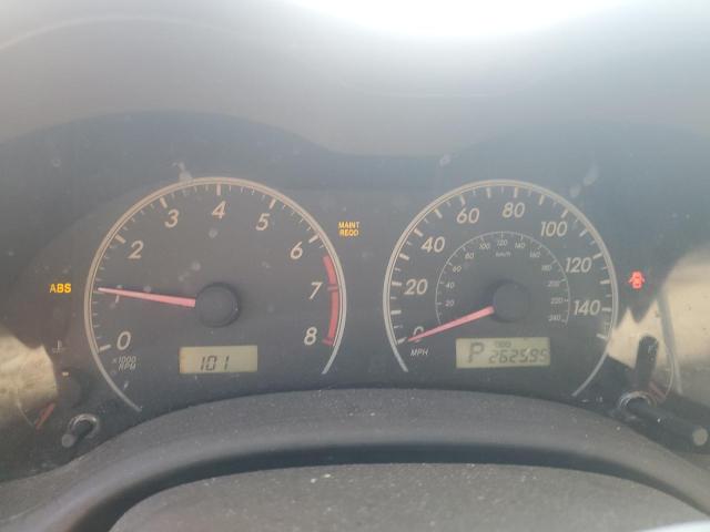 JTDBL40E399074623 - 2009 TOYOTA COROLLA BASE Rouge photo 9