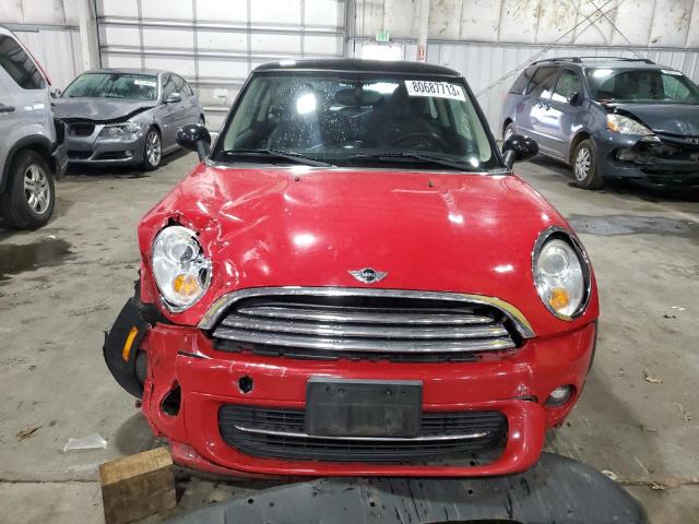 WMWSU3C59BT092861 - 2011 MINI COOPER RED photo 5