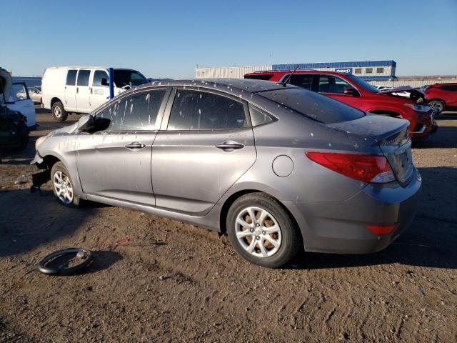 KMHCT4AE9EU656053 - 2014 HYUNDAI ACCENT GLS SILVER photo 2