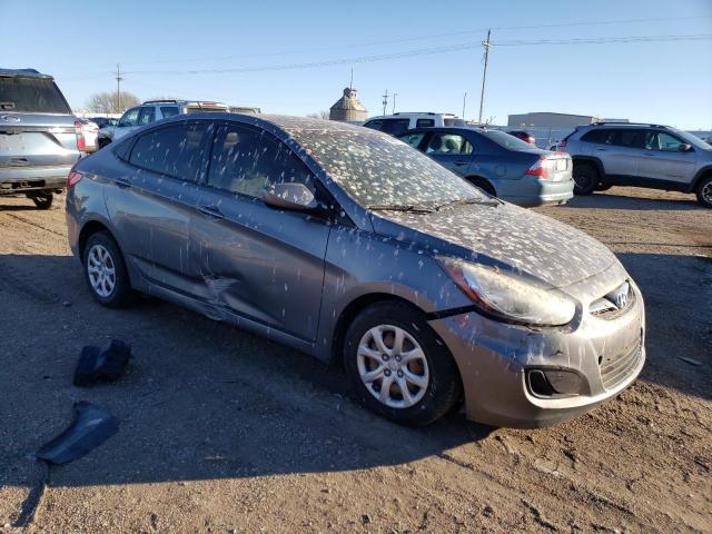 KMHCT4AE9EU656053 - 2014 HYUNDAI ACCENT GLS SILVER photo 4