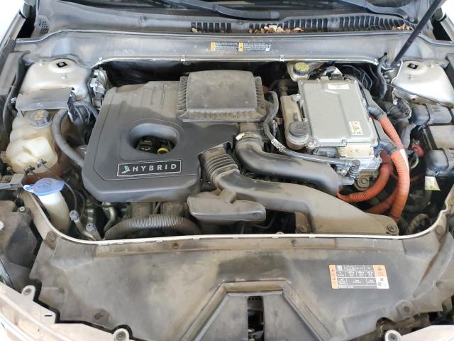 3LN6L2LU2GR602738 - 2016 LINCOLN MKZ HYBRID 银色 照片 11