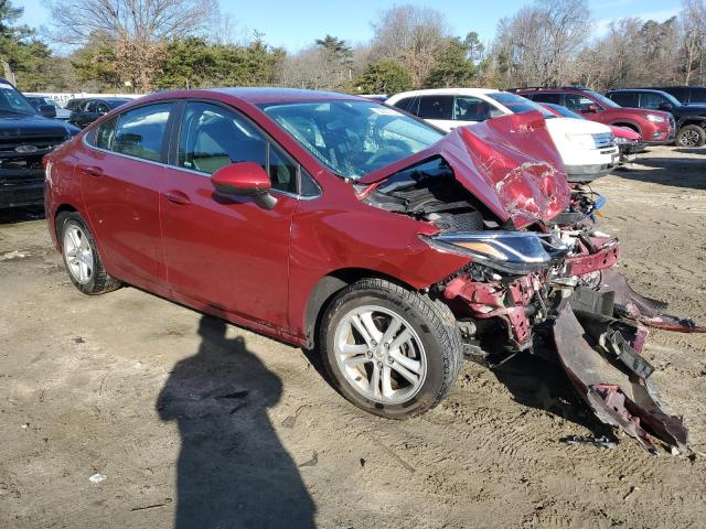 1G1BE5SM0H7135868 - 2017 CHEVROLET CRUZE LT RED photo 4