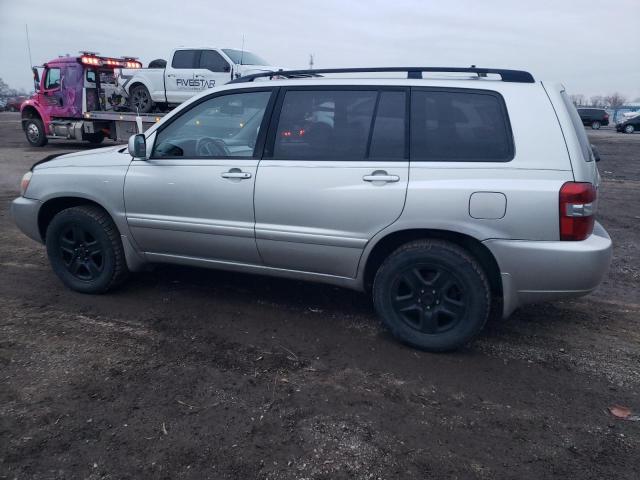 JTEHP21A840010004 - 2004 TOYOTA HIGHLANDER BASE SILVER photo 2