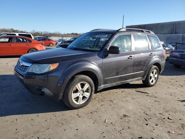 JF2SHABC0CH447837 - 2012 SUBARU FORESTER 2.5X GRAY photo 1